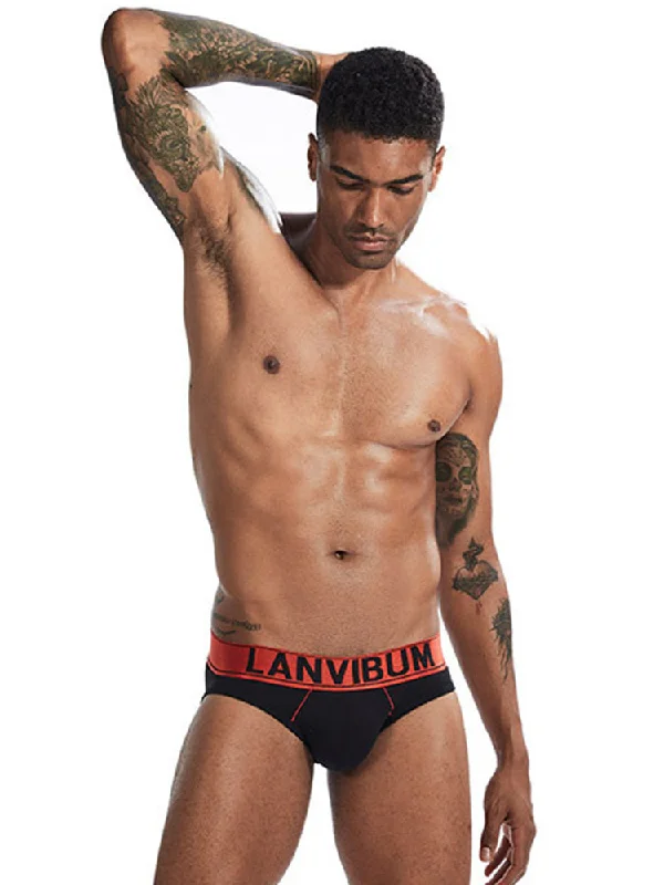 Men's briefs with a lace trim for a touch of flair2 Pack U Convex Elastic Waistband Briefs Men's briefs with a lace trim for a touch of flair2 Pack U Convex Elastic Waistband Briefs