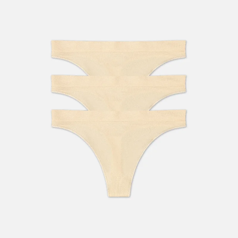 Elastic - banded men's thongs for a secure fit3 Pack Everyday-U Thong