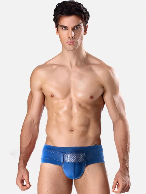 Cotton - blend men's briefs for added stretch4 Pack Mens's Breathable U Convex Pouch Briefs