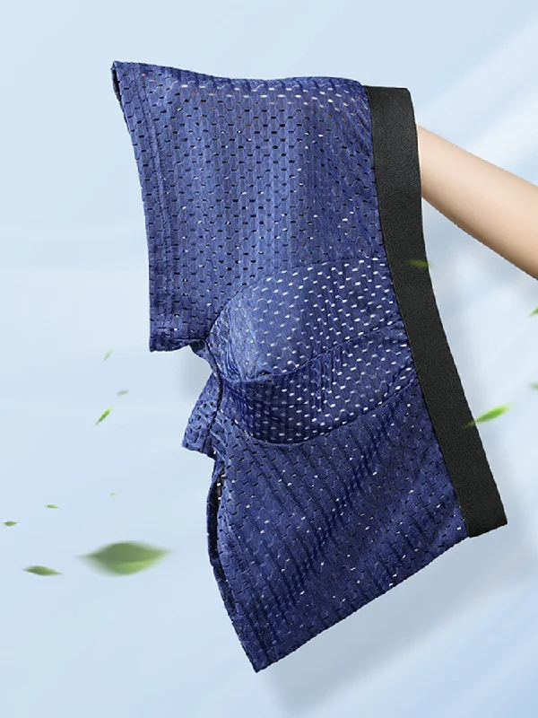 Men's trunks with a reinforced crotch area4 Pack Mesh Ice Silk Cool Fresh Men's Trunks