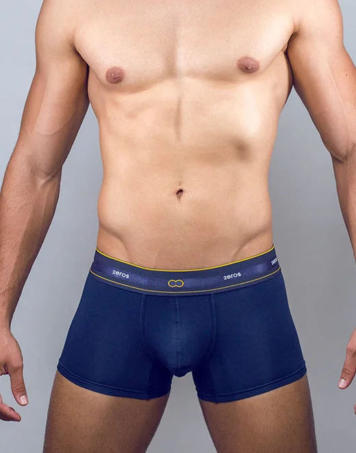 Printed men's trunks with eye - catching motifsU31 Adonis Trunk Underwear  -  Navy