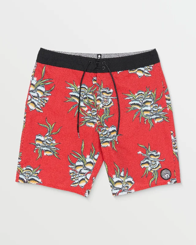 Solid - color men's trunks in various shadesAlloyed Stoney Trunks - Ribbon Red
