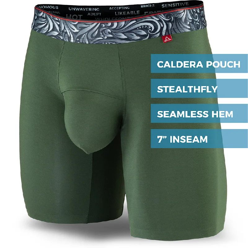 Men's boxer briefs with a reinforced waistbandVesuvius Boxer Briefs