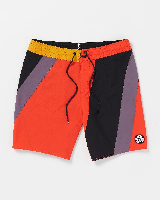 Slim - cut men's trunks for a modern styleAsymilation Liberator Trunks - Bright Red