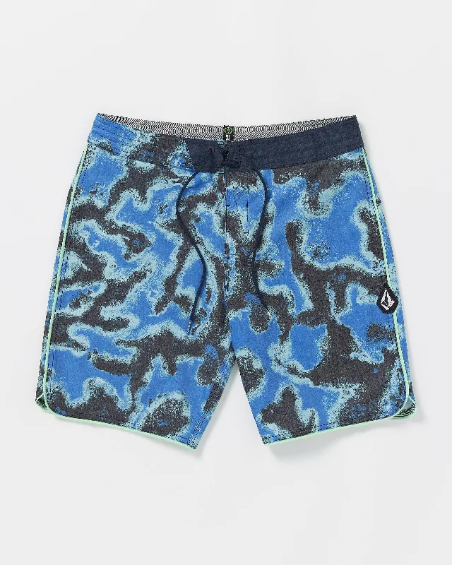 Moisture - wicking men's trunks for active useBarnacle Sponge Stoney Trunks - Patriot Blue