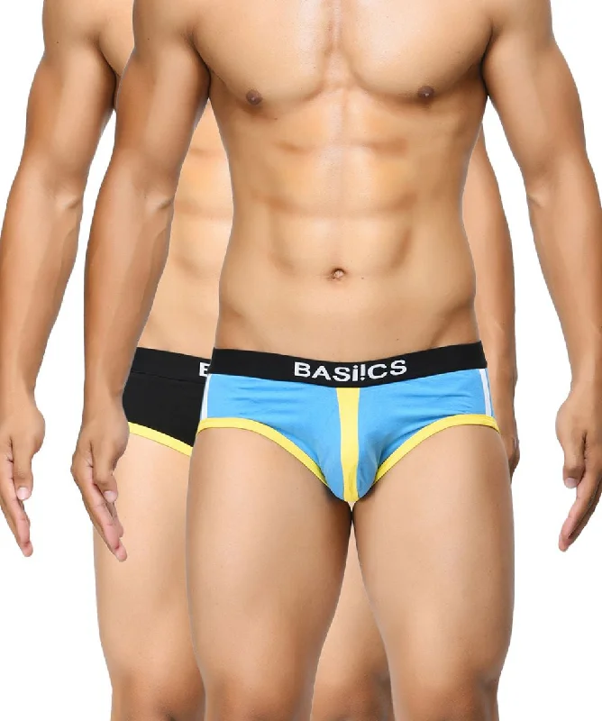 Seamless men's briefs for a smooth look under clothesRetro Style Briefs (Pack of 2)