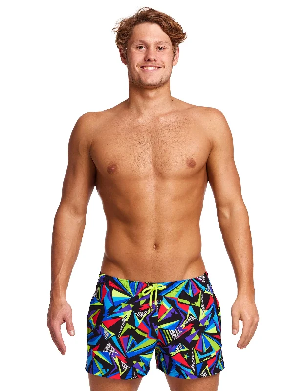 Men's trunks with a quick - dry fabricBeat It Shorty Swim Shorts - Black/Multi