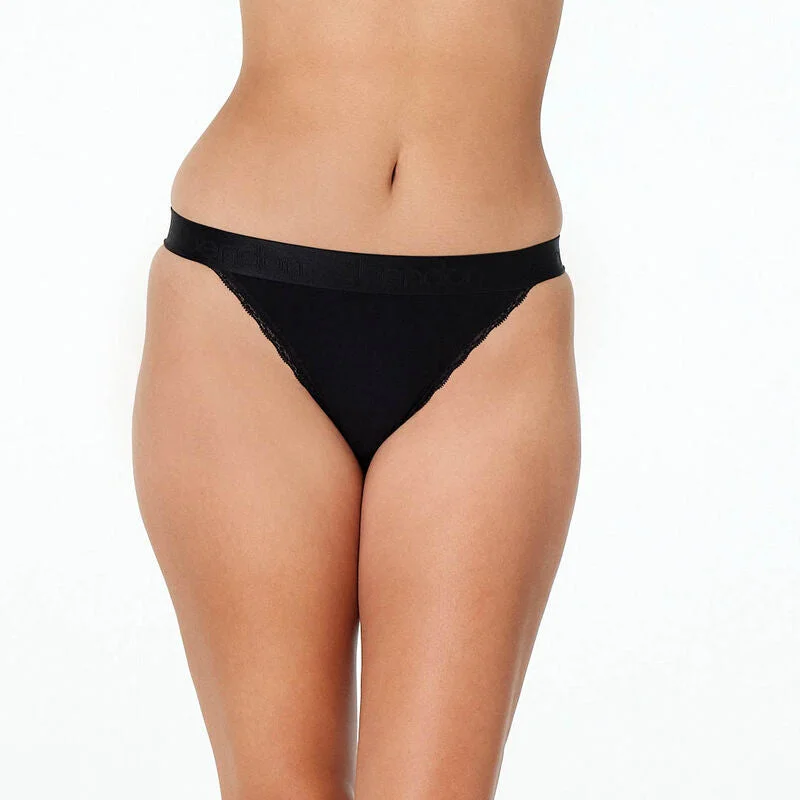 Full - back men's briefs for maximum coverageCotton Logo Tanga