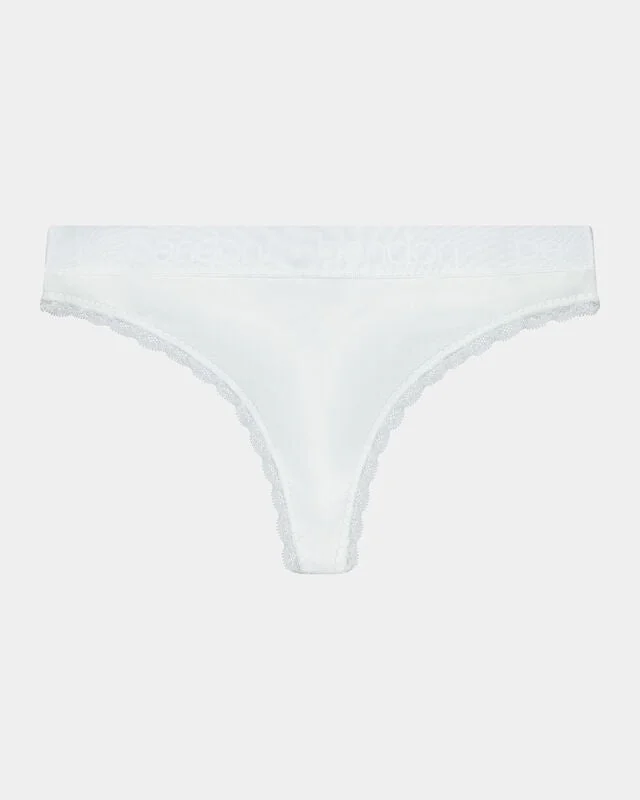 Designer - label men's briefs for high - end fashionCotton Logo Thong