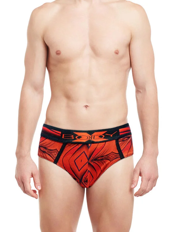 Performance men's briefs for athletesBody X Printed Briefs-BX01B-PRINT-8