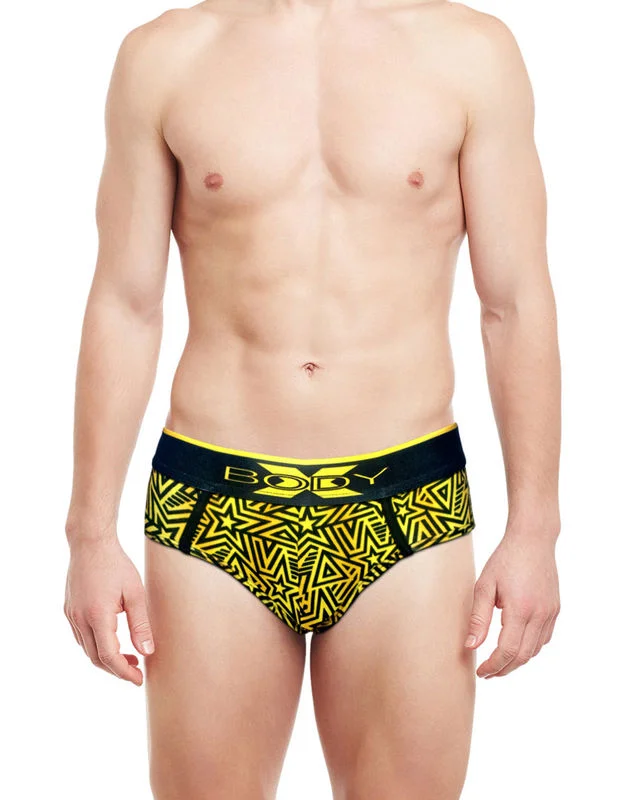 Antimicrobial men's briefs for hygieneBody X Printed Briefs-BX01B-PRINT-9