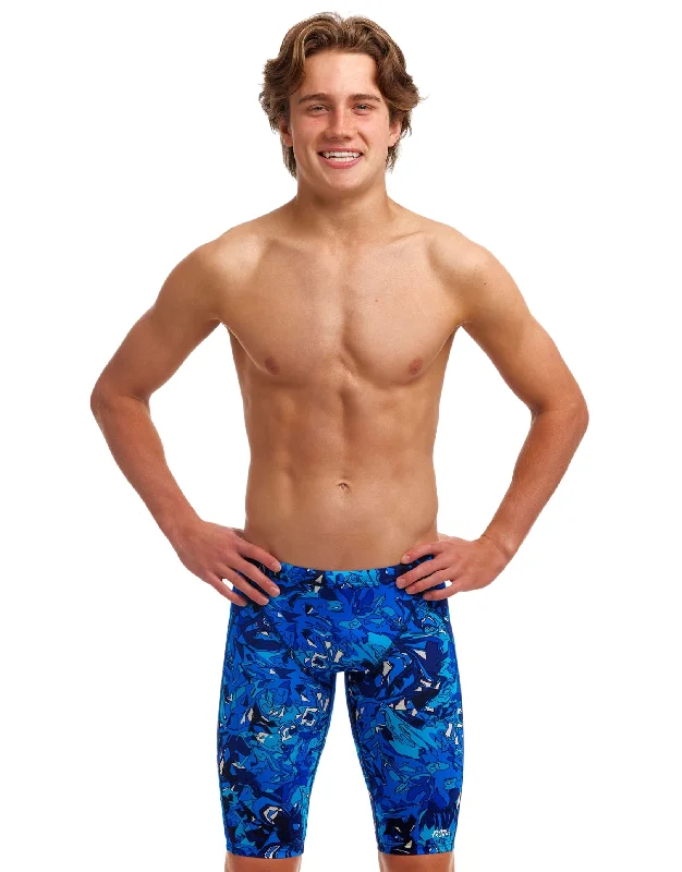 Designer men's trunks with a fashionable edgeBoys True Bluey Training Swim Jammer - Blue