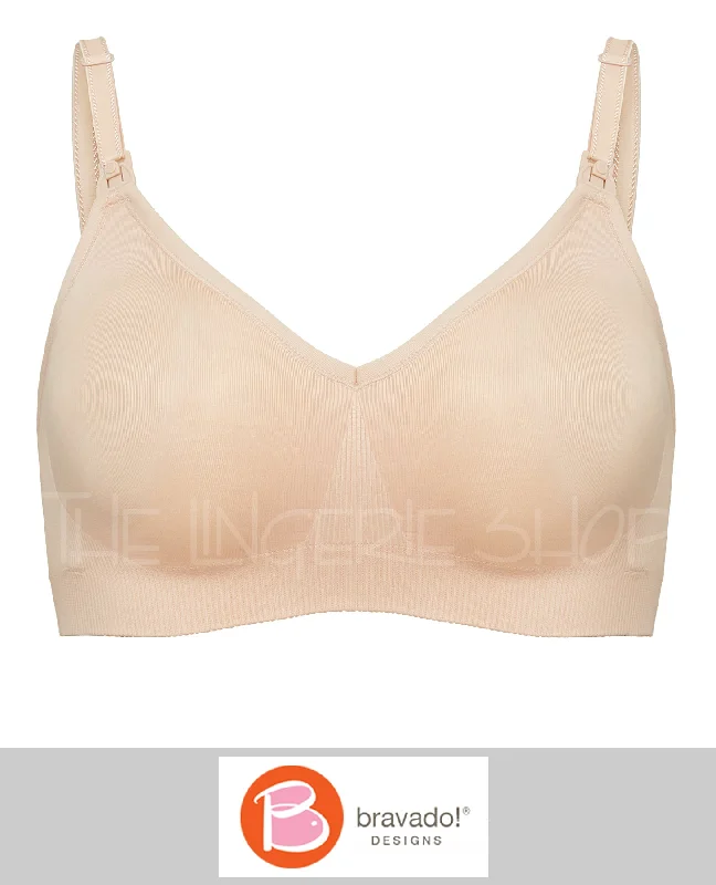 Fleece men's robes for cozy winter nights at homeBravado 1401 Body Silk Seamless Nursing Maternity Bra