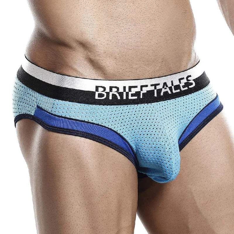 Patterned men's briefs with unique printsBrief Tales BTI003