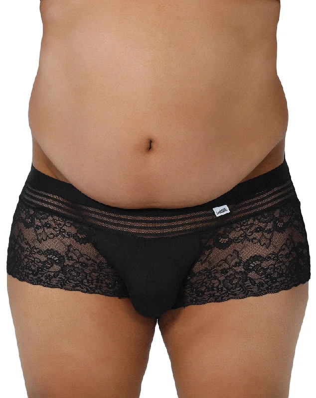 Designer - label men's briefs for high - end fashionCandyman 99466x Lace Briefs Black