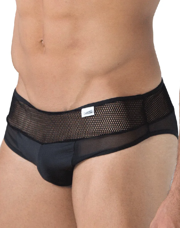 Vintage - style men's briefs for a retro lookCandyman 99495 Mesh Briefs Black