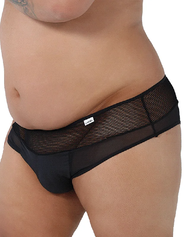 Slim - fit men's briefs for a modern styleCandyman 99495x  Mesh Briefs Black