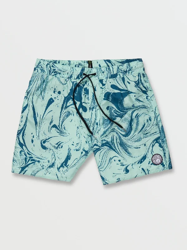 Breathable men's trunks for all - day wearCenter Print Trunks - Bottle Green
