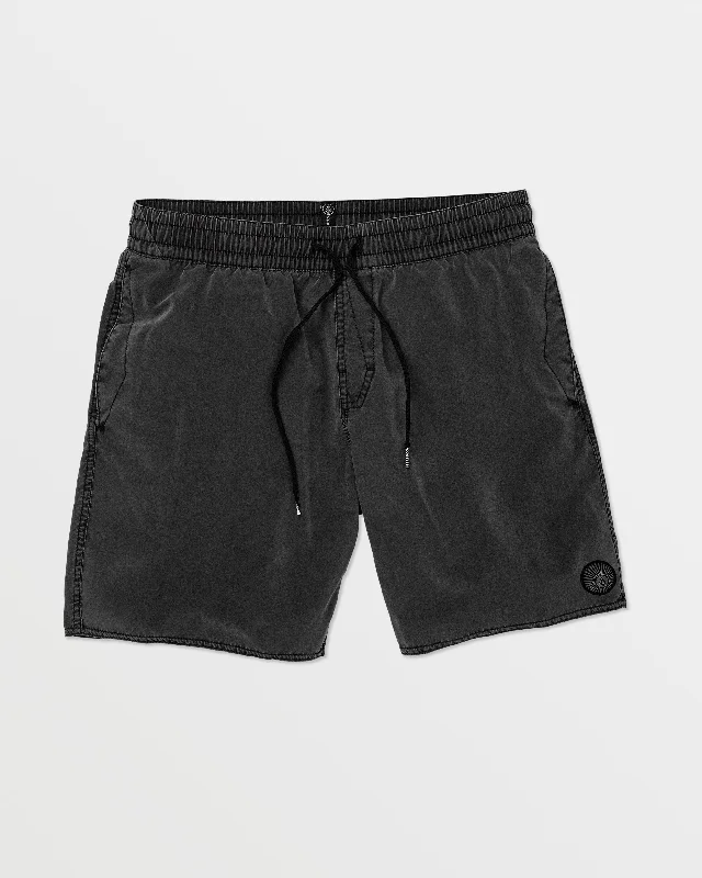 Organic men's trunks for an eco - conscious optionCenter Elastic Waist Trunks - Black