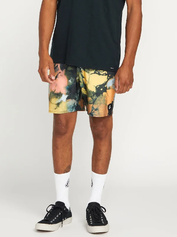 Men's trunks with a wide elastic waistbandChlorine Killer Stoney Trunks - Apricot