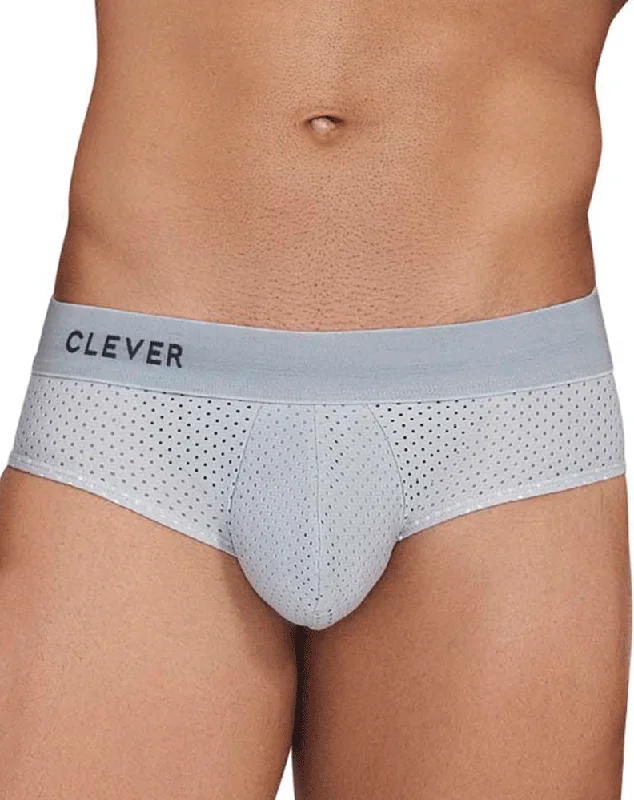 Men's briefs with a double - layer pouch for extra protectionClever 1208 Euphoria Briefs Gray Men's briefs with a double - layer pouch for extra protectionClever 1208 Euphoria Briefs Gray