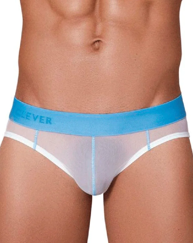Light - weight men's briefs for summer wearClever 1313 Hunch Briefs White