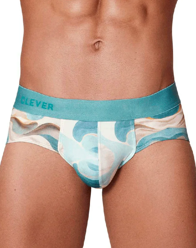 Low - cut men's briefs for a discreet appearanceClever 1319 Sand Briefs Beige