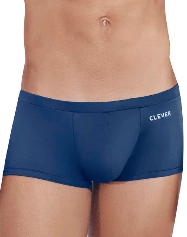 Patterned men's trunks, like camo or dotsClever 1451 Purity Trunks Dark Blue