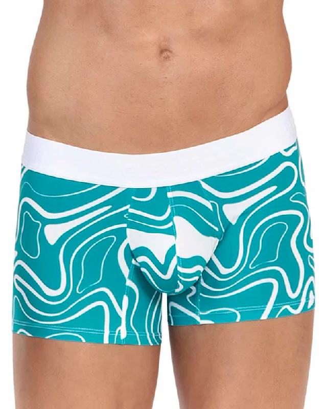 Mid - rise men's trunks for a balanced coverageClever 1637 Dynamic Trunks Green