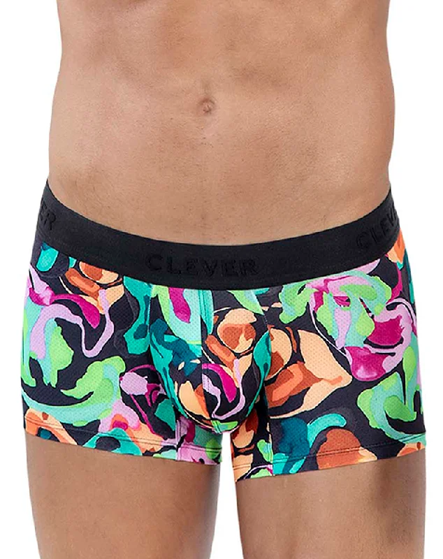 Stretch - lycra men's trunks for flexibilityClever 1642 Absolute Trunks Black