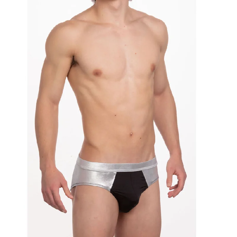Light - weight men's briefs for summer wearTartarus Low Rise Coated Two-Tone Brief