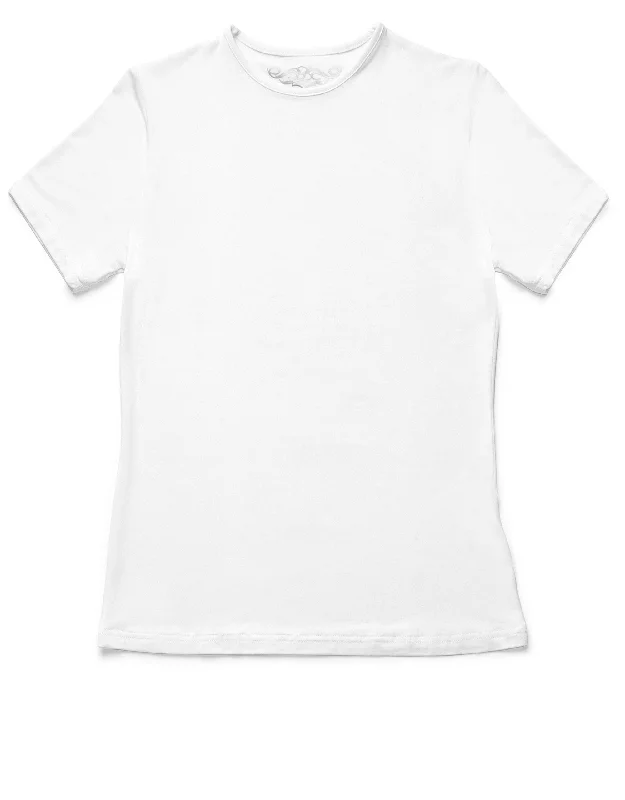 Jacquard - patterned men's robes for a stylish appearanceCotton Modal Short Sleeve Crew Neck Shell