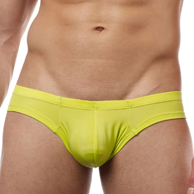 Men's briefs with a lace trim for a touch of flairCover Male CM222 Pouch Enhancing Cheeky Boxer Brief Men's briefs with a lace trim for a touch of flairCover Male CM222 Pouch Enhancing Cheeky Boxer Brief