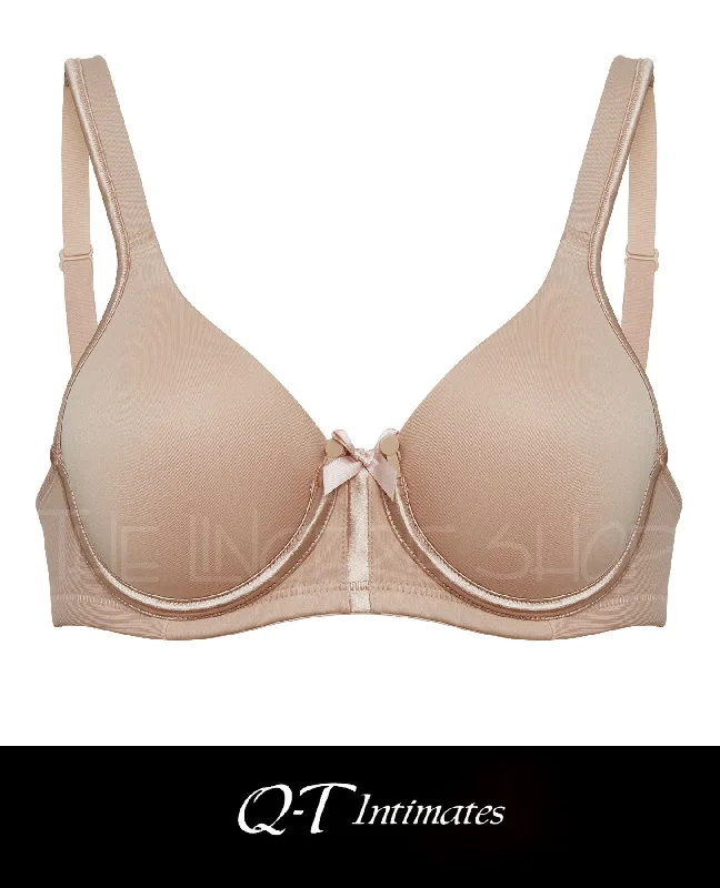 Waffle - weave men's robes for a textured feelCreme Brulée 17266 Camille Removable Underwire Bra