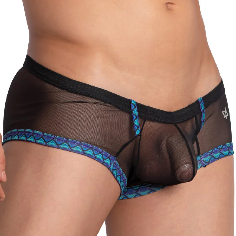 Patterned men's briefs with unique printsDaniel Alexander DAG007 See Through Brief