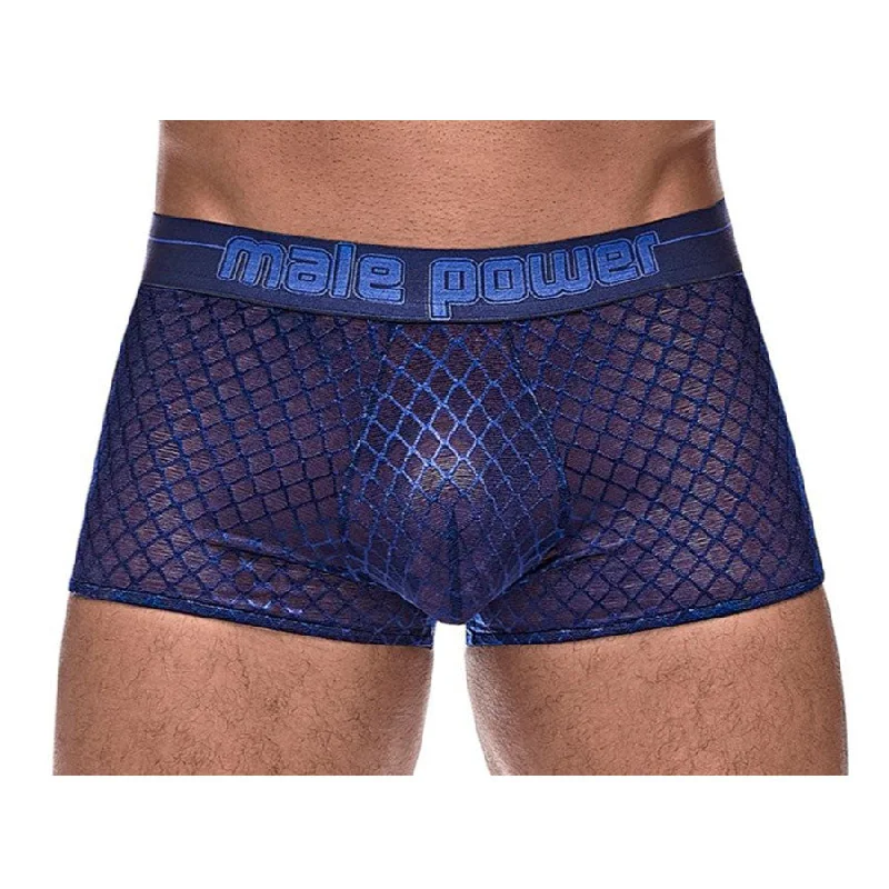 Athletic - grade men's trunks for sportsMale Power Diamond Mesh Mini Trunk