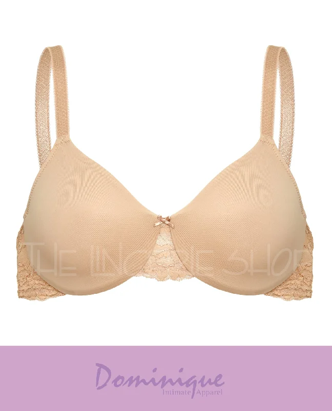 Long - length men's robes for full - body coverageDominique 7309 Lena Everyday Lace Minimizer Bra