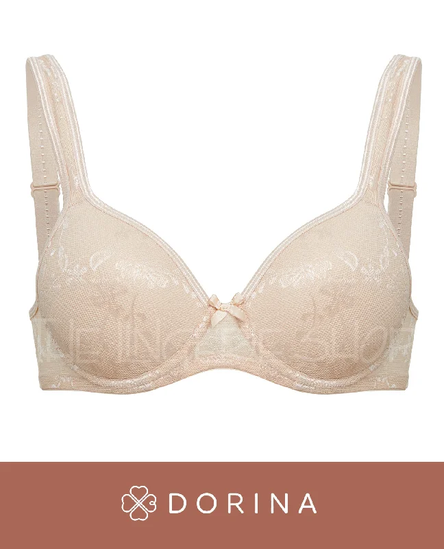 Men's robes with multiple pockets for convenienceDorina D00583T-B60 Everyday Favorite T-Shirt Full Coverage Underwire Bra