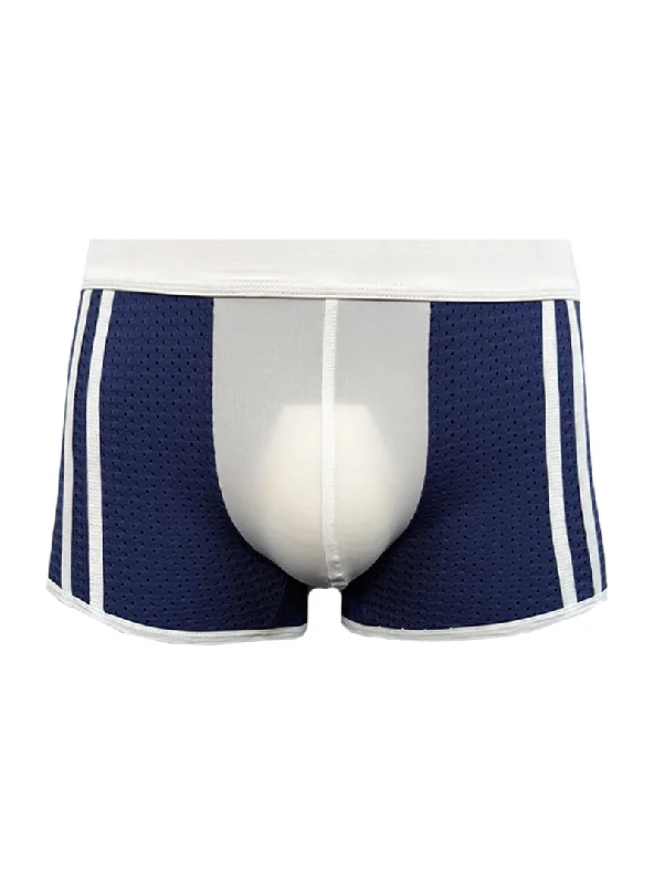 Mesh - back men's trunks for ventilationDual Tone Trunk