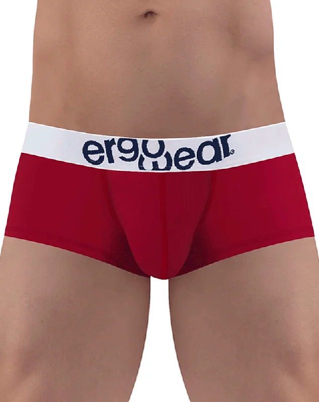 Breathable men's trunks for all - day wearErgowear Ew1480 Max Cotton Trunks Garnet