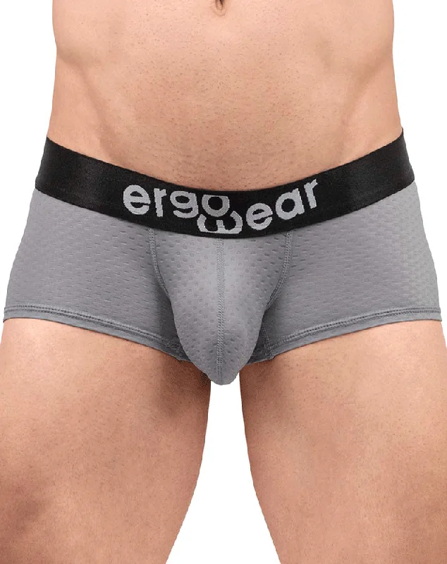 Slim - cut men's trunks for a modern styleErgowear Ew1684 Max Flow Trunks Gray