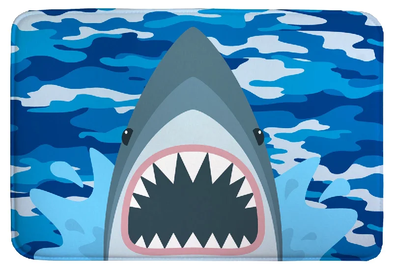 Blue Camo Shark