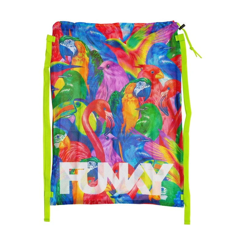 Organic men's trunks for an eco - conscious optionFunky Mesh Gear Bag | Bright Birds