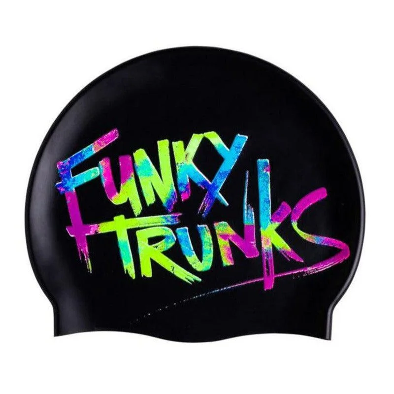 Designer men's trunks with a fashionable edgeFunky Silicone Swim Cap | Trunk Tag