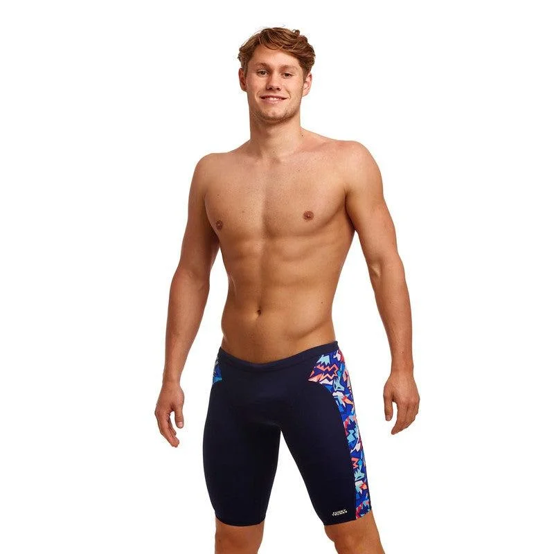 Organic men's trunks for an eco - conscious optionFunky Trunks Mens Training Jammers | Saw Sea
