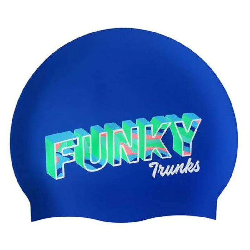 Solid - color men's trunks in various shadesFunky Trunks Silicone Swim Cap | Beach Bum