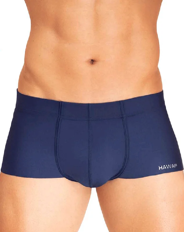 Breathable men's trunks for all - day wearHawai 42293 Microfiber Trunks Blue
