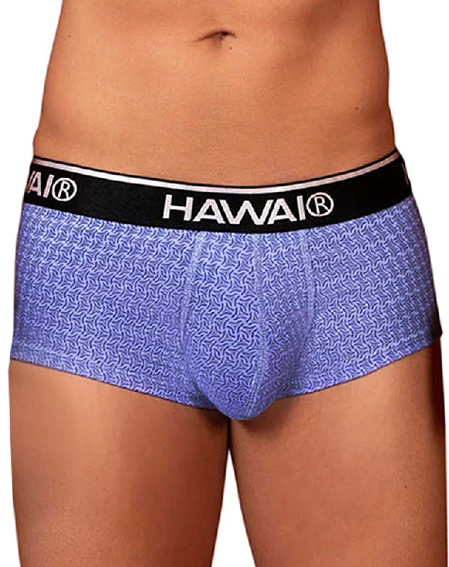 Organic men's briefs for an eco - friendly choiceHawai 42431 Printed Briefs Blue