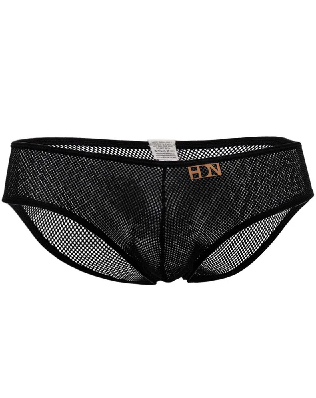 Antimicrobial men's briefs for hygieneHidden 955 Mesh Briefs Black