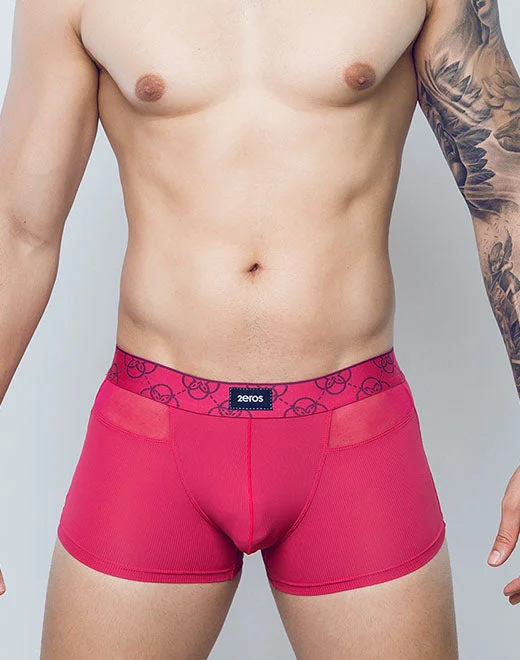 Stretch - lycra men's trunks for flexibilityHimeros Underwear Trunk - Raspberry